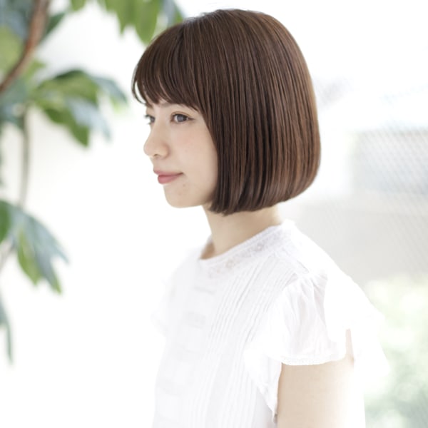 オススメ順 カット グラデーション ミディアムの髪型 ヘアスタイル 楽天ビューティ