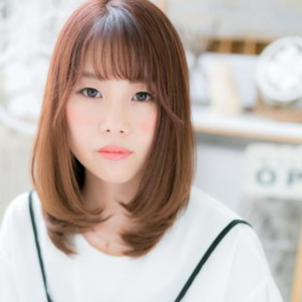 外国人風カラー★ツヤかわストレート