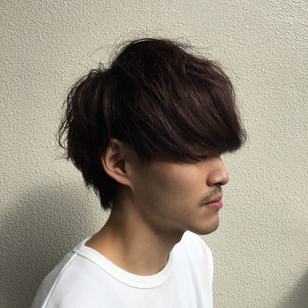 メンズのオススメ順 パーマ モード マッシュの髪型 ヘアスタイル 楽天ビューティ