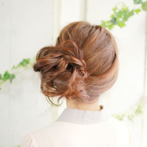 ゆる可愛いアップスタイル