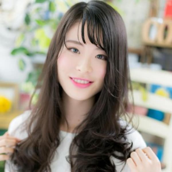 黒髪×くせ毛風★ロングスイート