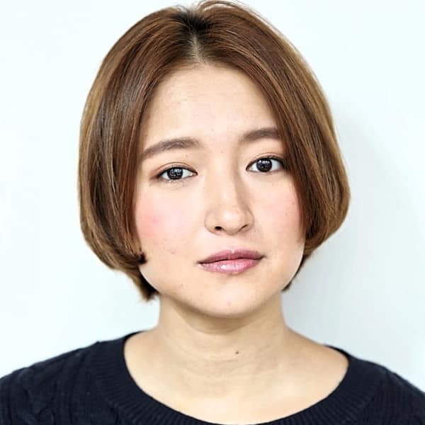 縦長ショートボブ