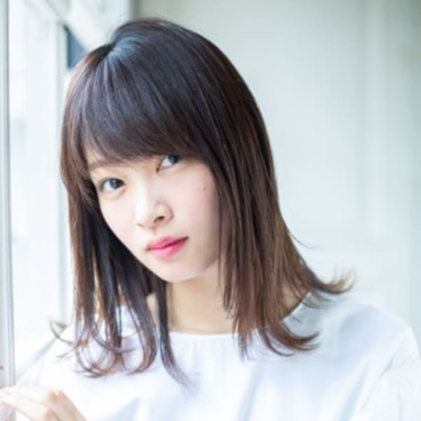 清楚系ツヤ髪ミディ
