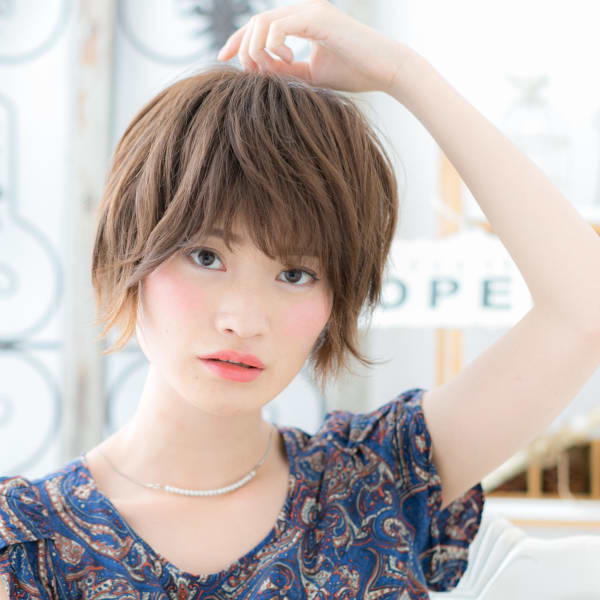 やわらか質感★外国人風ニュアンスマッシュ