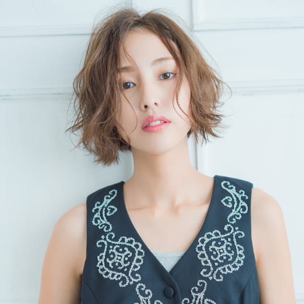 ☆Inity☆ふんわりパーマのショートボブ