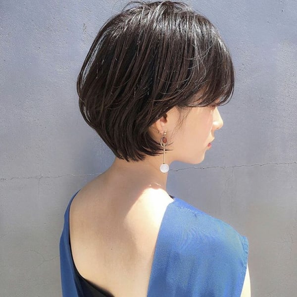 オススメ順 30代 ストレート 黒髪 ショートの髪型 ヘアスタイル 楽天ビューティ オススメ順 30代 ストレート 黒髪 ショートの髪型 ヘアスタイル 楽天ビューティ