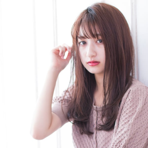 ストレートワンカール簡単スタイリングスタイル AKI-385