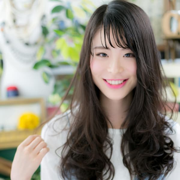 黒髪×くせ毛風★ロングスイート