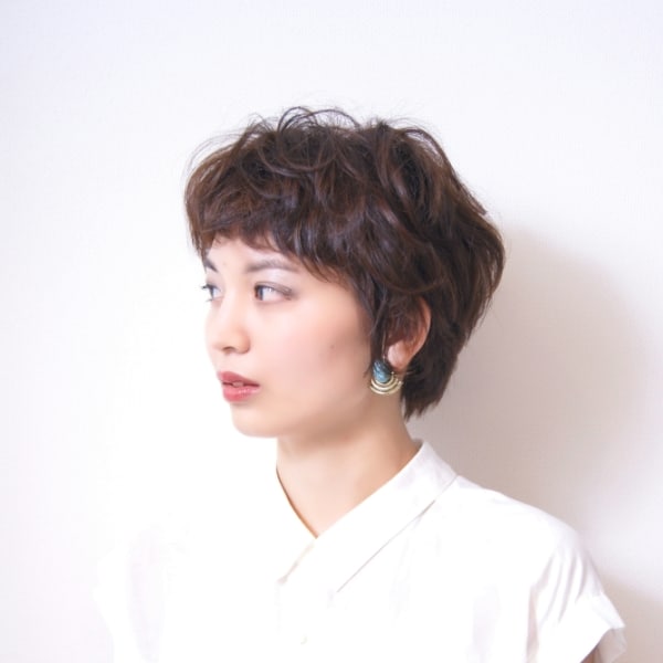 ショートパーマ|LuLu Charme