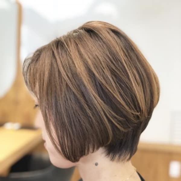 【VIE/石田康博 】30代40代の前下がりショートボブ