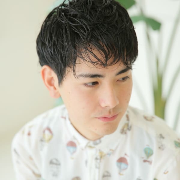 オシャレメンズの★ウェットショート