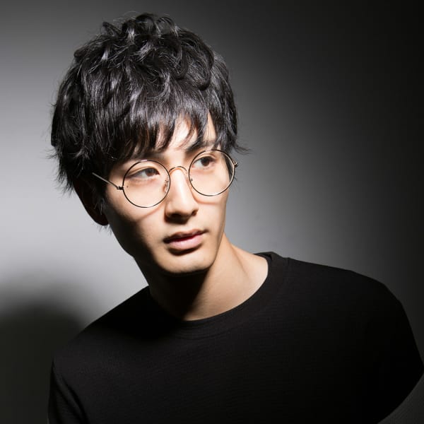 ハイセンスお洒落メンズ必見★黒髪クラウドマッシュショート