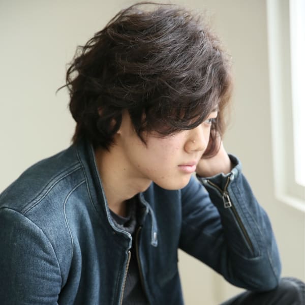 ミックスパーマ★クラウドマッシュ★ミディスタイル