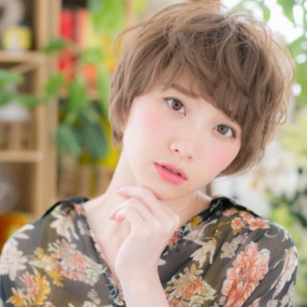 くせ毛風☆ふわふわエアリーショート マッシュショート