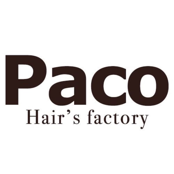 Hair's factory Paco【ヘアーズファクトリーパコ】のスタッフ紹介。Paco