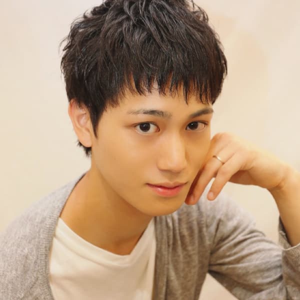 メンズ爽やかショート