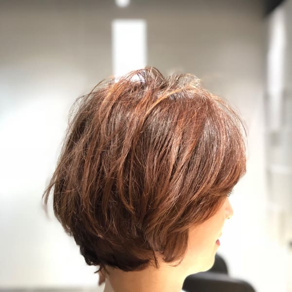 【－5歳】メリハリショートボブ|anfection