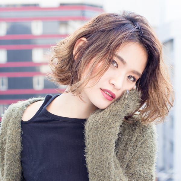 .★Lucet★..大人かわいい＊ナチュラルフェザーボブ|Lucet