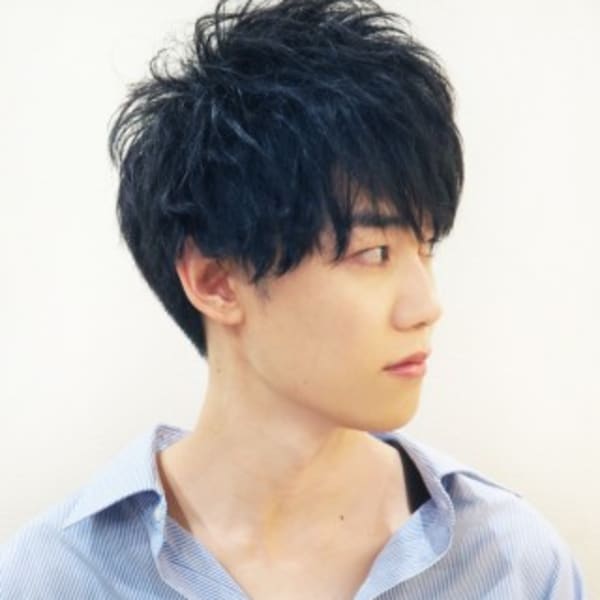 【ヘアジュレドゥ 花井】大人ハネの束感マッシュメンズヘア