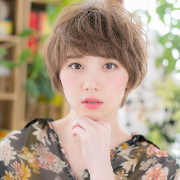 くせ毛風☆ふわふわエアリーショート