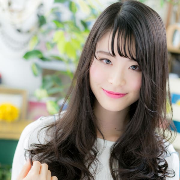 黒髪×くせ毛風★ロングスイート