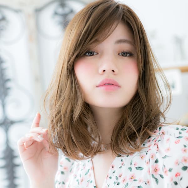 外国人風…小顔アンニュイミディ