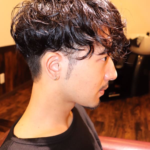 メンズパーマスタイル