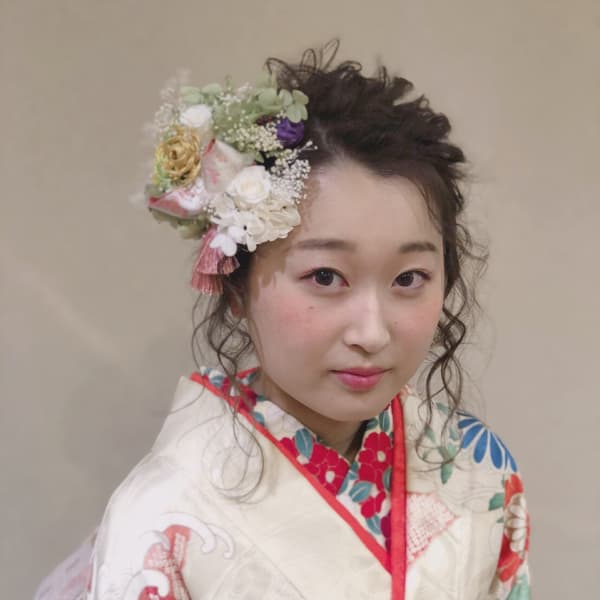 2019年成人式ヘアアレンジ(ミディアム)