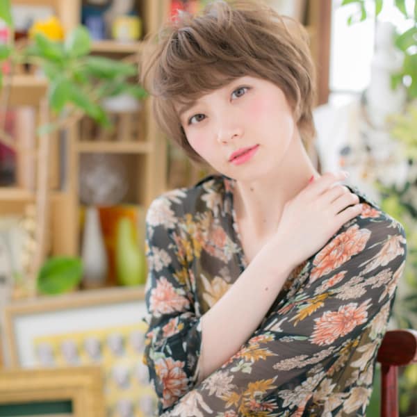 くせ毛風☆ふわふわエアリーショート