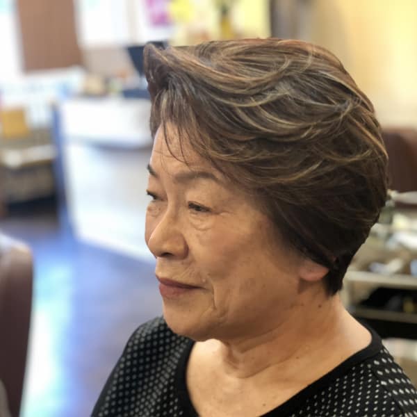 ショートレイヤーボブ