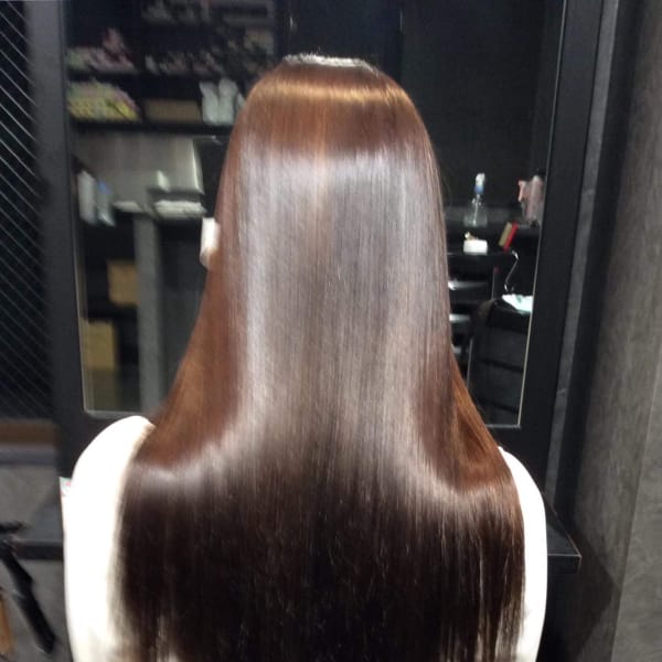 乾かしただけです。|縮毛矯正専門店 LIP STICK