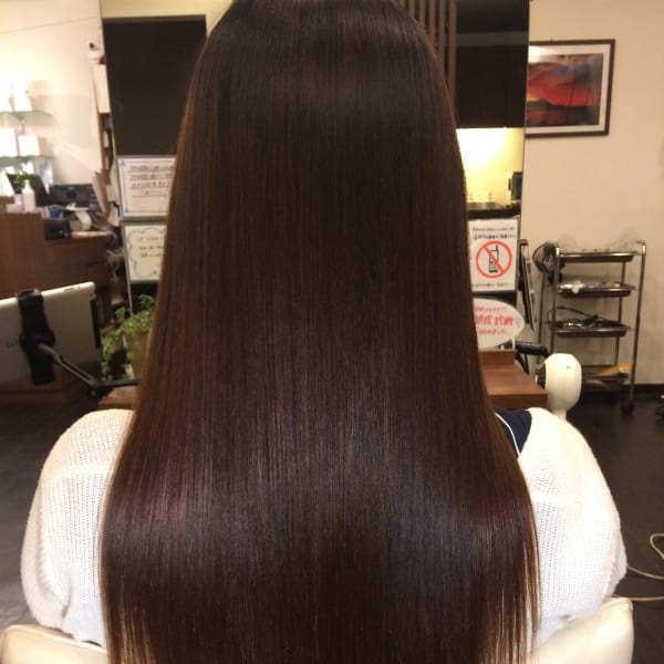 本当に乾かしただけです。|縮毛矯正専門店 LIP STICK