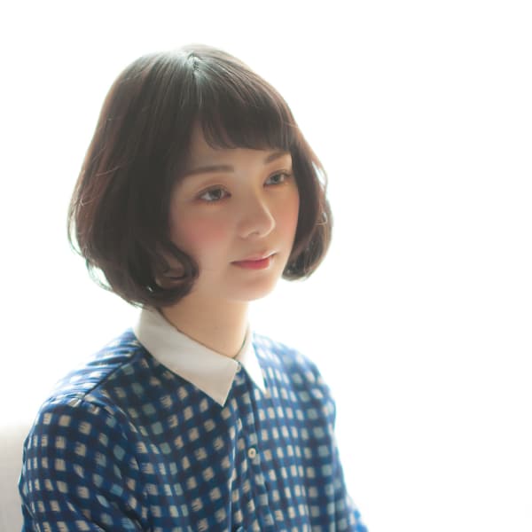 （クチュリエ）ショートボブスタイル|Salon de Couturier 中目黒