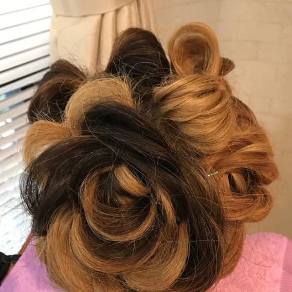 薔薇ヘアー＆リボン