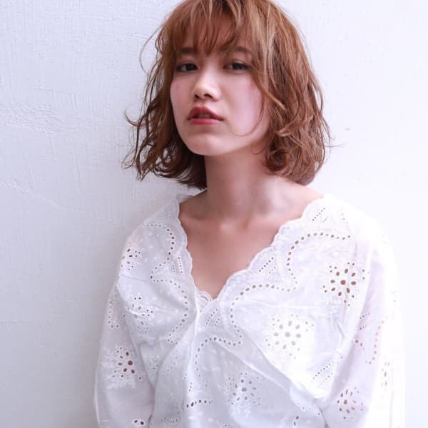 甘辛MIXボブスタイル