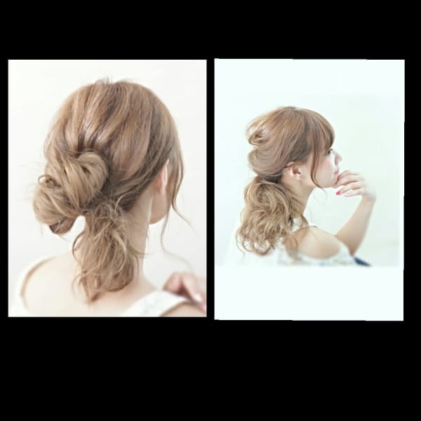 カジュアルヘアアレンジ