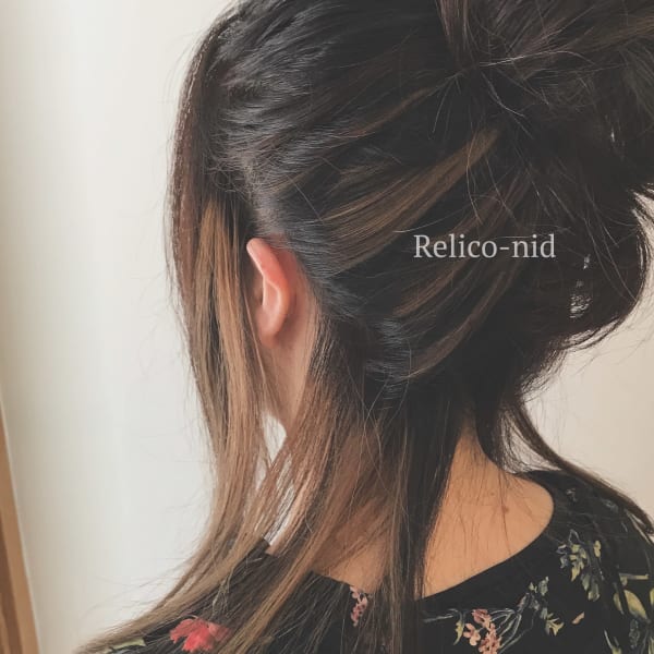 透明感ハイライト×アレンジ