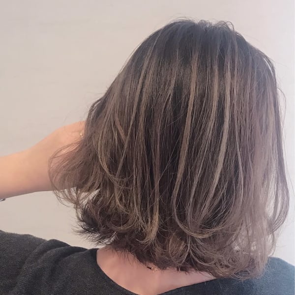 アッシュグレージュボブbyKIE