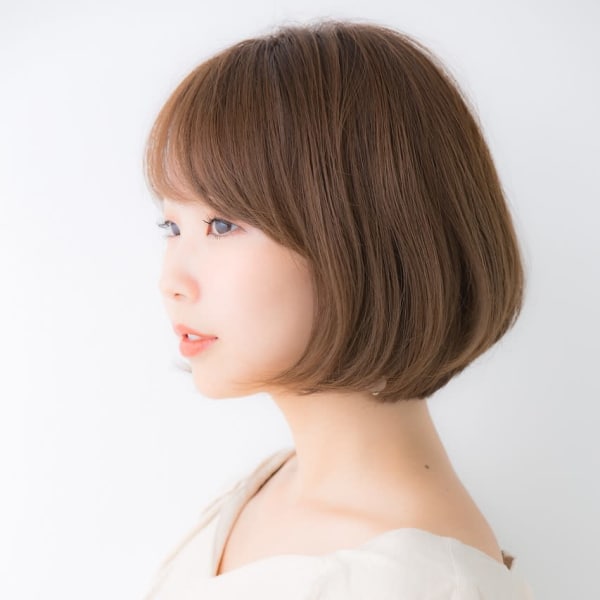 【Euphoria銀座本店/木村】小顔☆ワンレンショートボブ