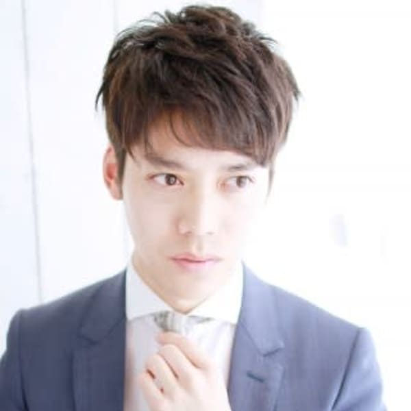 メンズナチュラルショートヘアー