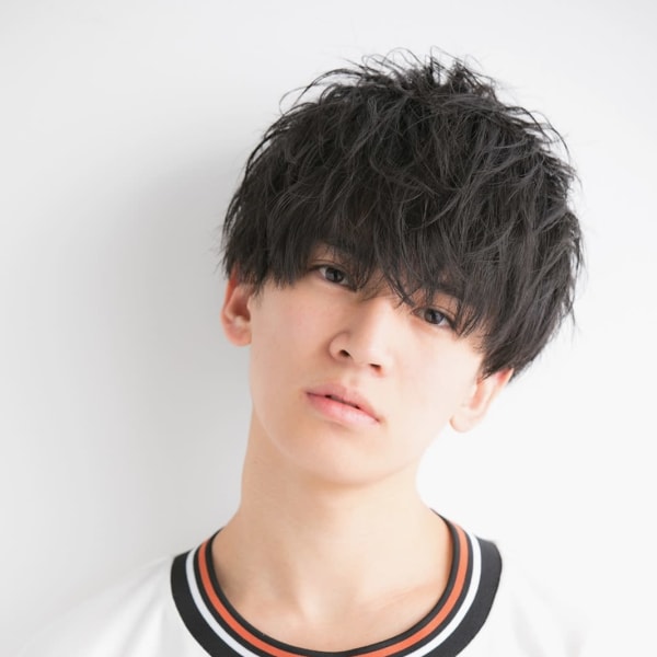 クラウドマッシュ☆サイドパートショートテクノ【担当小松】