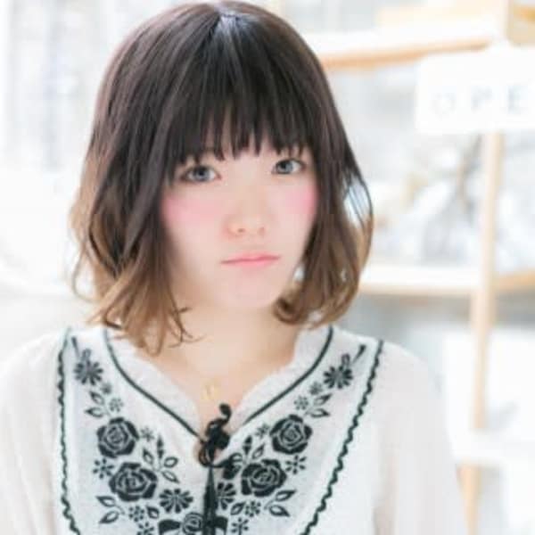 オシャレ☆外国人風グラデーションMIXウェーブ