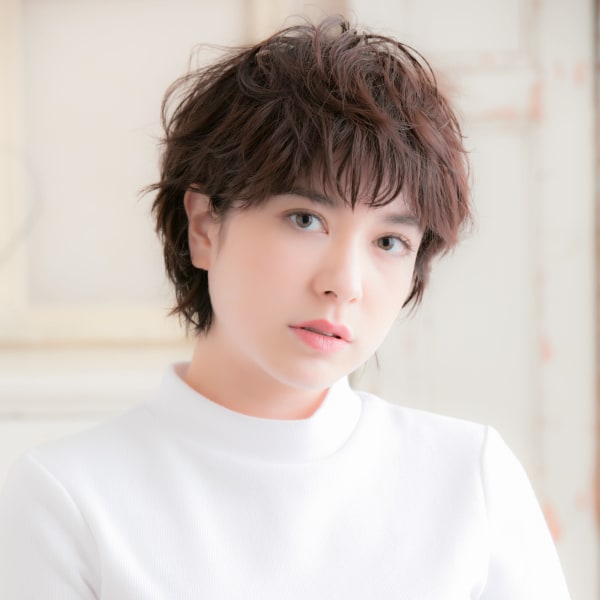 ボーイッシュにならない、色っぽショート。