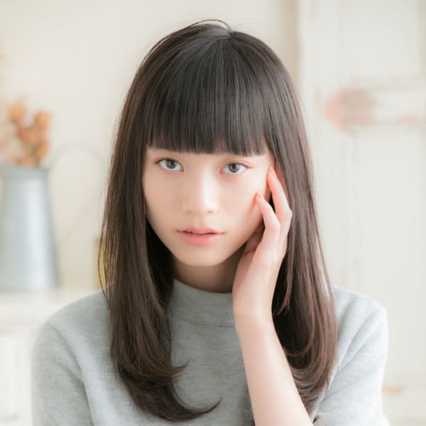 立体ラフストレート