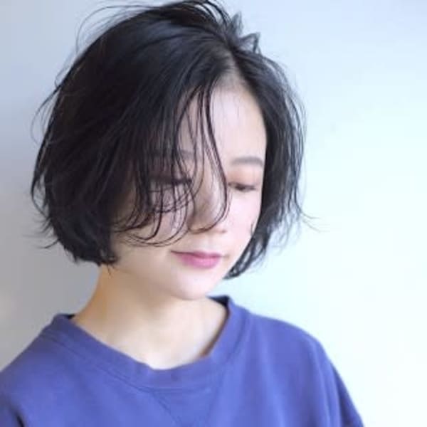 地毛風カラー×ボブ|Hair & Make Seek 八王子店