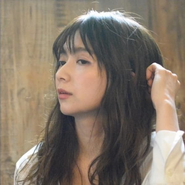 抜け感ルーズロング
