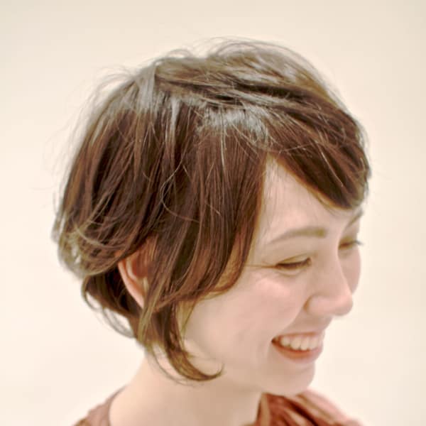 大人ニュアンス☆パーマショートボブ