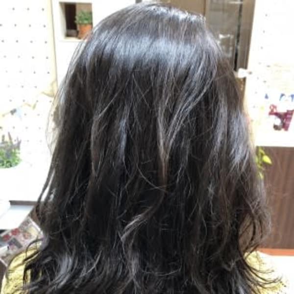 くせ毛風パーマ