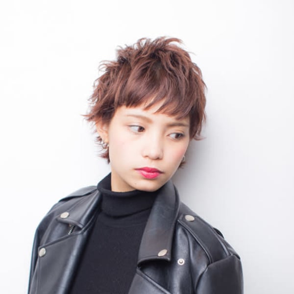 くせ毛風ベビーウルフ