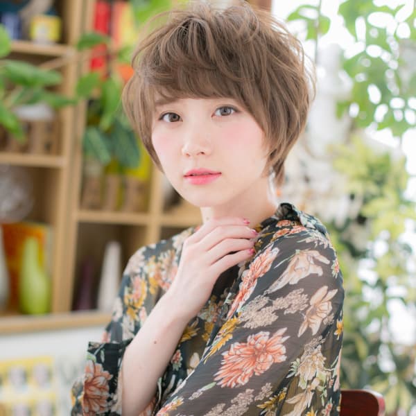 くせ毛風☆ふわふわエアリーショート